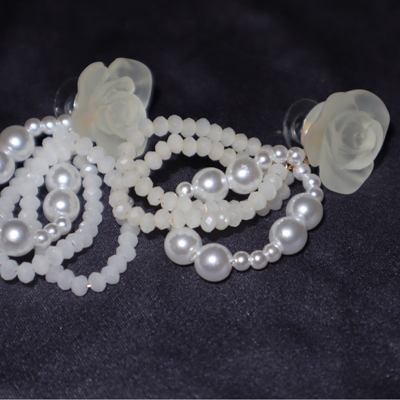 Rose Earrings - Picture 9 of 9